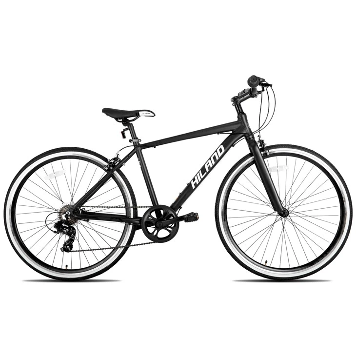 Joykie Hiland Hybrid Bike 700C kerekek 7 sebesség a férfiak és a nők számára - -